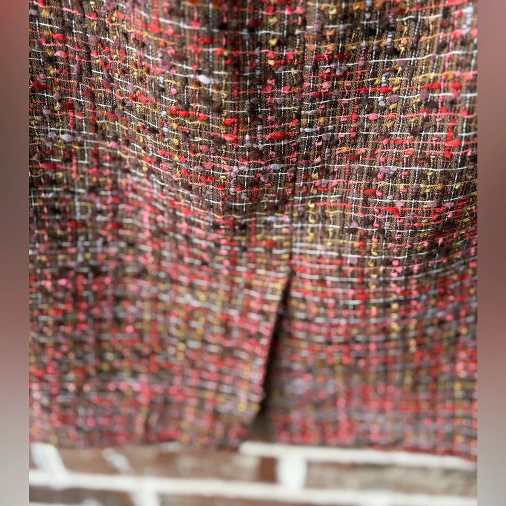 J. Crew Harvest Tweed The Pencil Skirt Size 6
